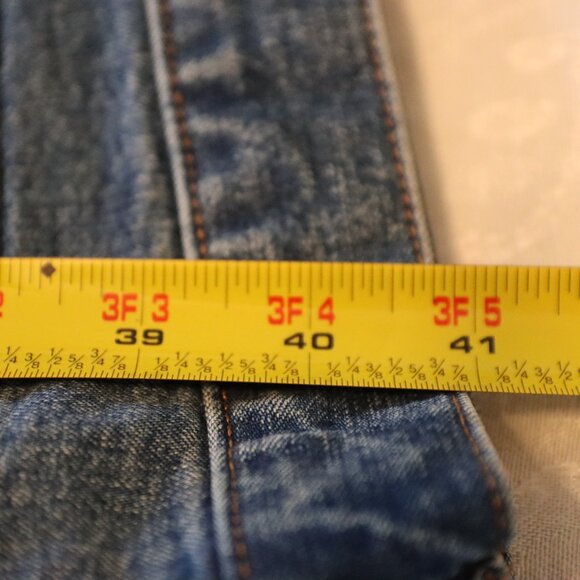 Lauren Jeans Co. Ralph Lauren Denim Blue 5 Pocket Zip Fly Jeans Size 12 petite - Picture 12 of 16